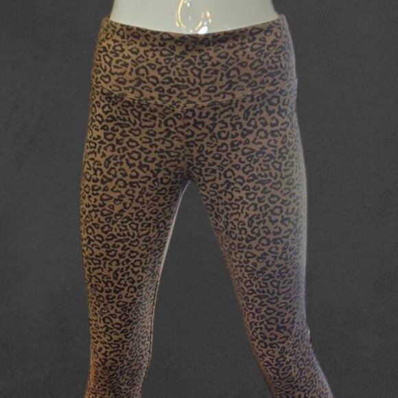 Leopard CARMEN MARC VALVO Jegging Legging Ankle sz XS - Picture 2 of 7
